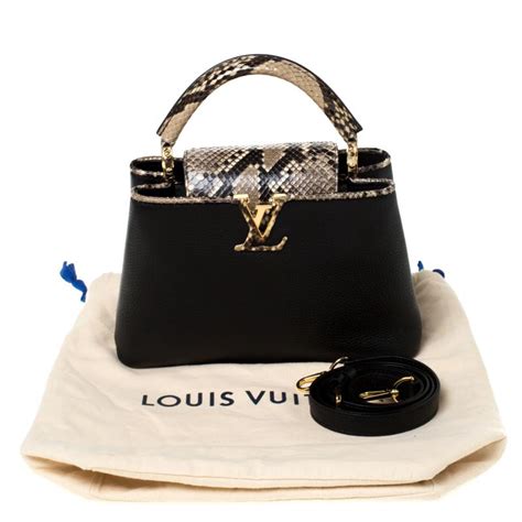 louis vuitton capucines pm replica|louis vuitton capucines bb python.